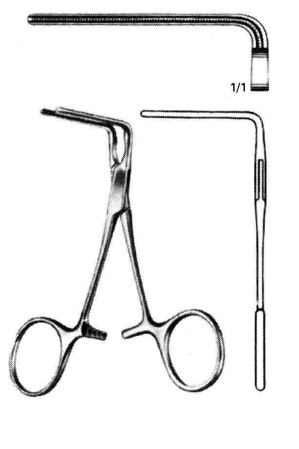 DE-BAKEY DAMAR KLEMP AT. 53MM 10.5 CM